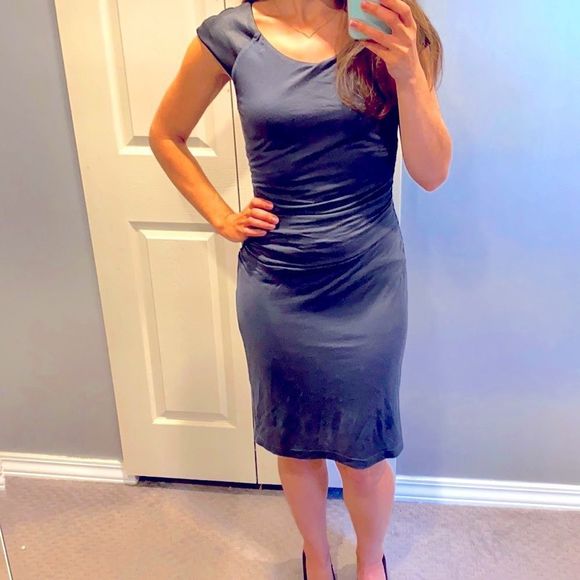 Velvet by Graham & Spencer Dresses & Skirts - Gray Bodycon Dress